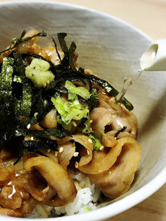 お昼ご飯に♩簡単豚肉のひつまぶし風-レシピのメイン写真