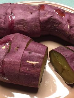 レンジとグリルで甘い焼き芋-レシピのメイン写真