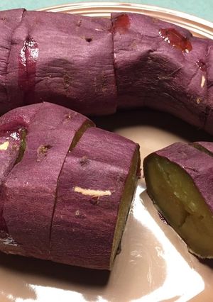 レンジとグリルで甘い焼き芋-レシピのメイン写真