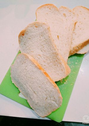 我が家の朝食*ふわふわシンプル食パン-レシピのメイン写真