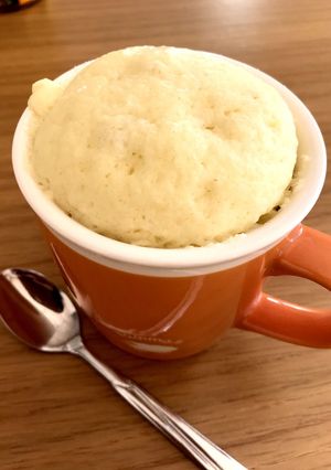 マヨでコク＋、マグカップケーキ-レシピのメイン写真