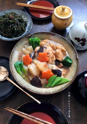 【大根とがんもの含め煮】-レシピのメイン写真