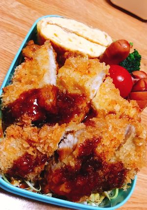 サックサク！簡単！ロースカツ弁当☆-レシピのメイン写真