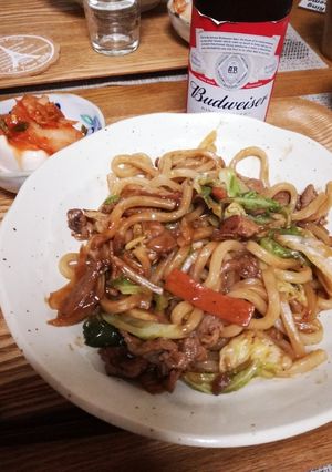 屋台の味！簡単焼きうどん-レシピのメイン写真