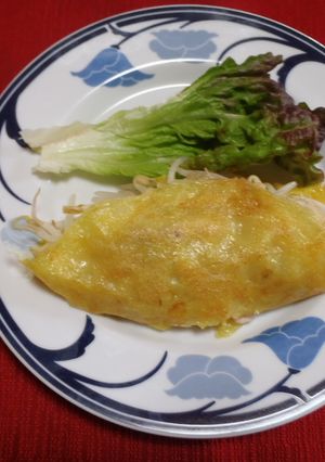 パリッ!プリプリ新食感お好み焼きバンセオ-レシピのメイン写真