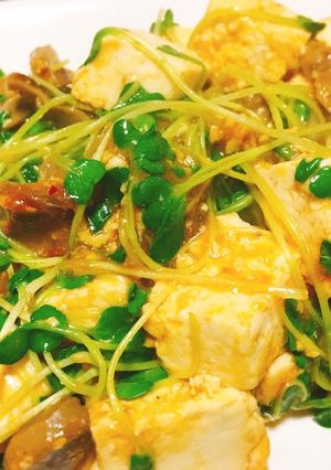 豆腐と砂肝のチリソース炒め-レシピのメイン写真