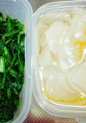 【常備菜】柚子カブと蕪葉の油炒め-レシピのメイン写真