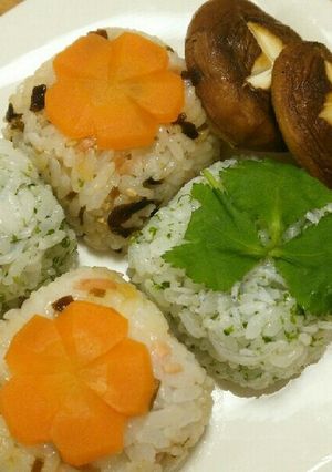市松おにぎり お弁当 お花見 雛祭り-レシピのメイン写真