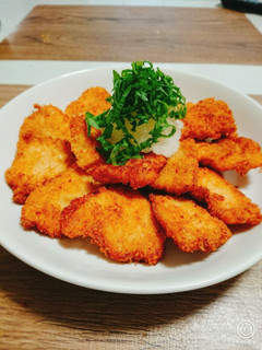 節約♡むね肉のおろしそチキンカツ-レシピのメイン写真