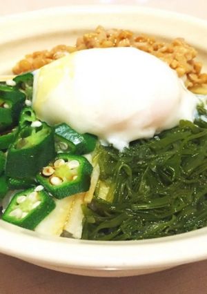 簡単!ネバネバ丼-レシピのメイン写真
