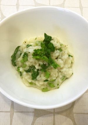花菜とゴルゴンゾーラのリゾット-レシピのメイン写真