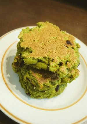 おからdeヘルシー抹茶チョコパンケーキ♡-レシピのメイン写真