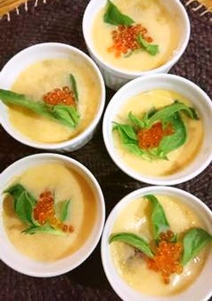 フライパンで茶碗蒸し～ひな祭りにも～-レシピのメイン写真