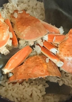 炊飯器でセコガニ飯-レシピのメイン写真