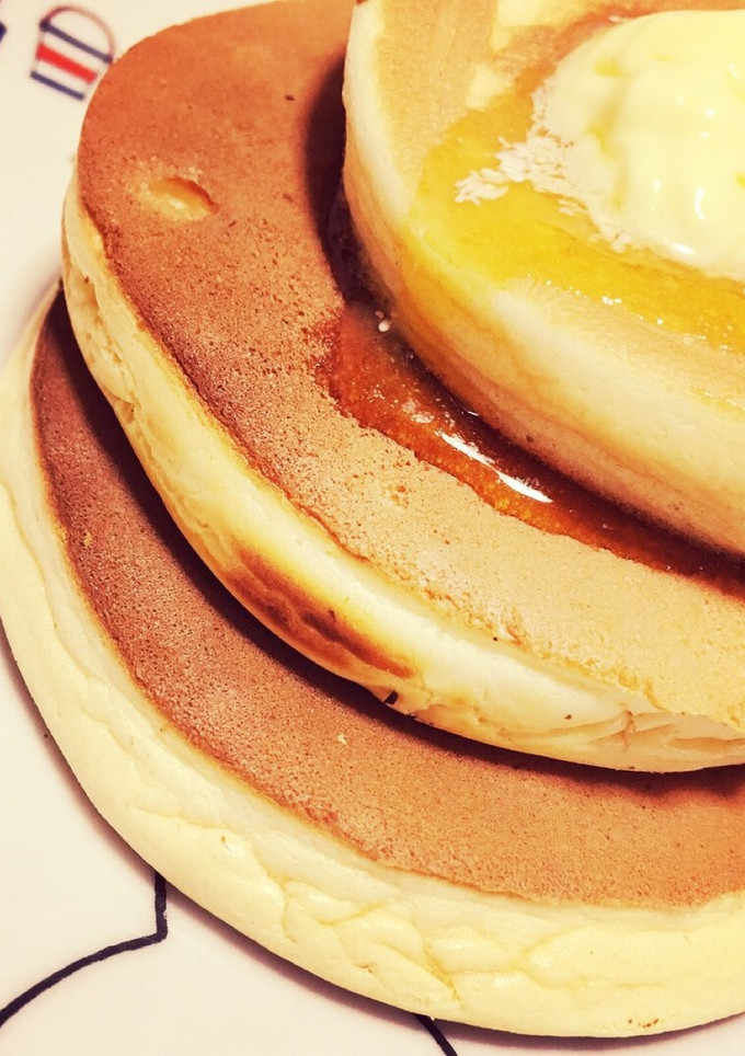 ふわふわホットケーキ♡激簡単-レシピのメイン写真