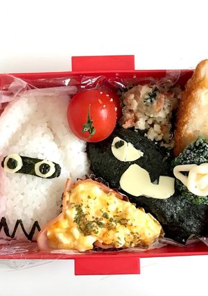 キラーとゲッソーのキャラ弁-レシピのメイン写真