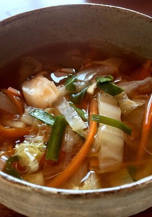 韓国風ピリ辛野菜スープ-レシピのメイン写真