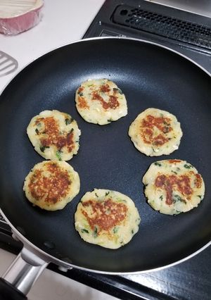 ❁離乳食❁中期~ほうれん草のお焼き~-レシピのメイン写真