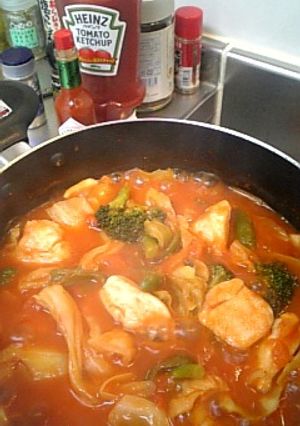 チキンのトマト煮♪-レシピのメイン写真