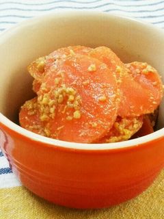 にんじんの味噌炒め-レシピのメイン写真