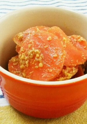 にんじんの味噌炒め-レシピのメイン写真