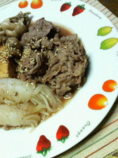 ✿トマトサワーで❀簡単✿すき焼き風-レシピのメイン写真