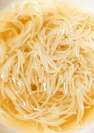 母親のとろみ食にあんかけにゅう麺を作り-レシピのメイン写真