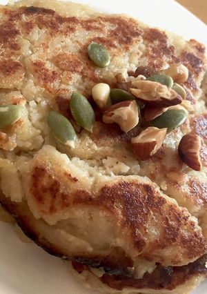 もっちりバナナホットケーキ❁-レシピのメイン写真