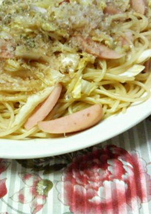 ✿魚肉ソーセージと❀白菜の✿パスタ-レシピのメイン写真