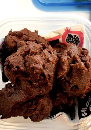 糖質オフ ダブルチョコチップスコーン-レシピのメイン写真