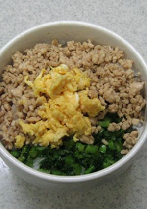 3色そぼろ丼-レシピのメイン写真
