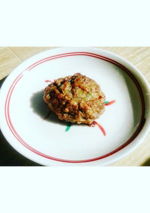 離乳食後期【ふっくらチーズハンバーグ】-レシピのメイン写真
