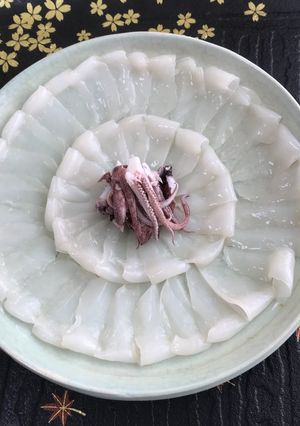 やりいかの刺身-レシピのメイン写真
