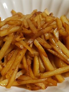 じゃがいものシャキシャキ炒め-レシピのメイン写真