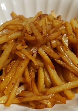 じゃがいものシャキシャキ炒め-レシピのメイン写真