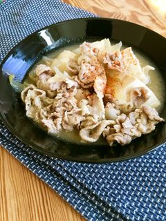 豚こま肉豆腐-レシピのメイン写真