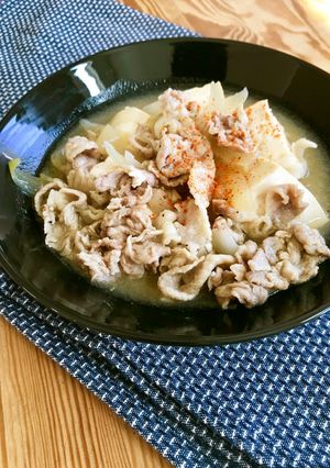 豚こま肉豆腐-レシピのメイン写真