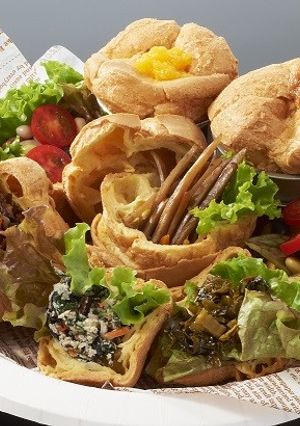 【米粉】米粉でポップオーバー豆サラダ-レシピのメイン写真