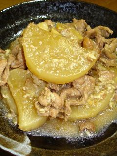 大根と豚肉のしっかり味噌煮-レシピのメイン写真