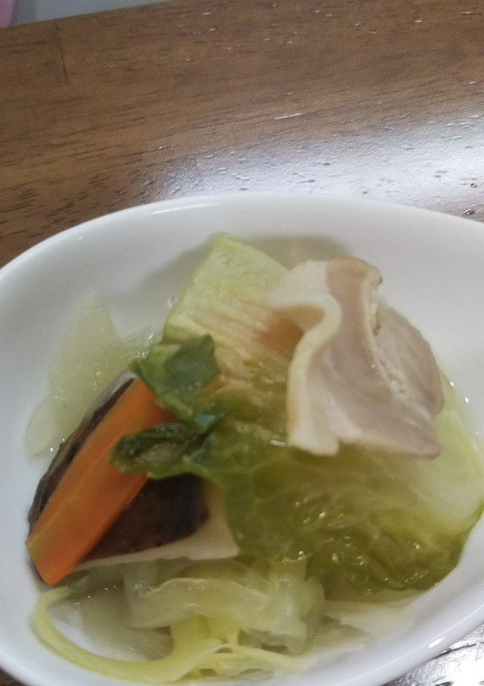 白菜くたくた煮-レシピのメイン写真