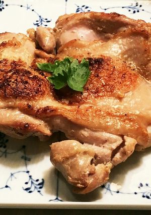 簡単！豪華！チキンガーリックステーキ-レシピのメイン写真
