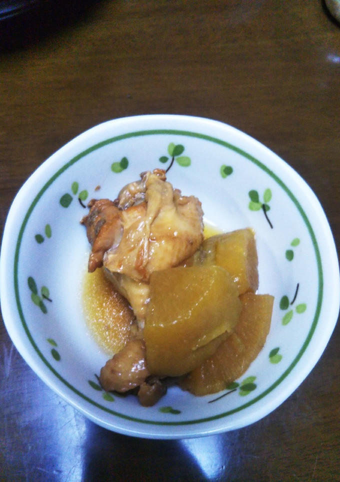 きむら家の圧力鍋で手羽元と大根の煮物-レシピのメイン写真