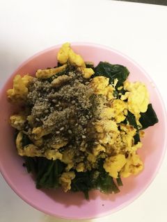 ほうれん草と玉子のお浸し-レシピのメイン写真
