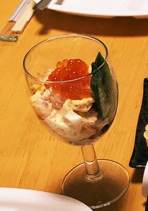 サーモンタルタルグラス-レシピのメイン写真