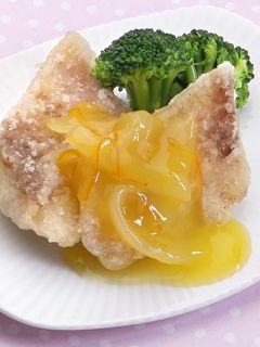 ☆白身魚のオレンジソース☆-レシピのメイン写真