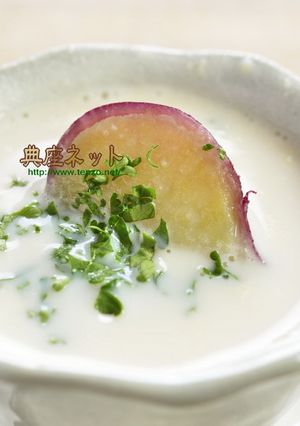 サツマイモのなめらか精進スープ-レシピのメイン写真