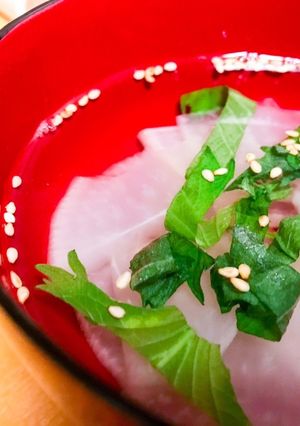 大葉が香る大根のお吸い物-レシピのメイン写真