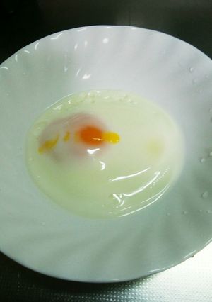 レンジで目玉焼き♡-レシピのメイン写真