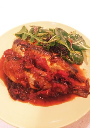 ☆圧力鍋で真イワシのトマト煮☆-レシピのメイン写真