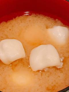 すりおろし蓮根のもっチーズの、味噌汁!-レシピのメイン写真
